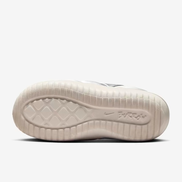 NEW Nike Metallic Silver Slip-On Sneakers - Picture 6 of 6